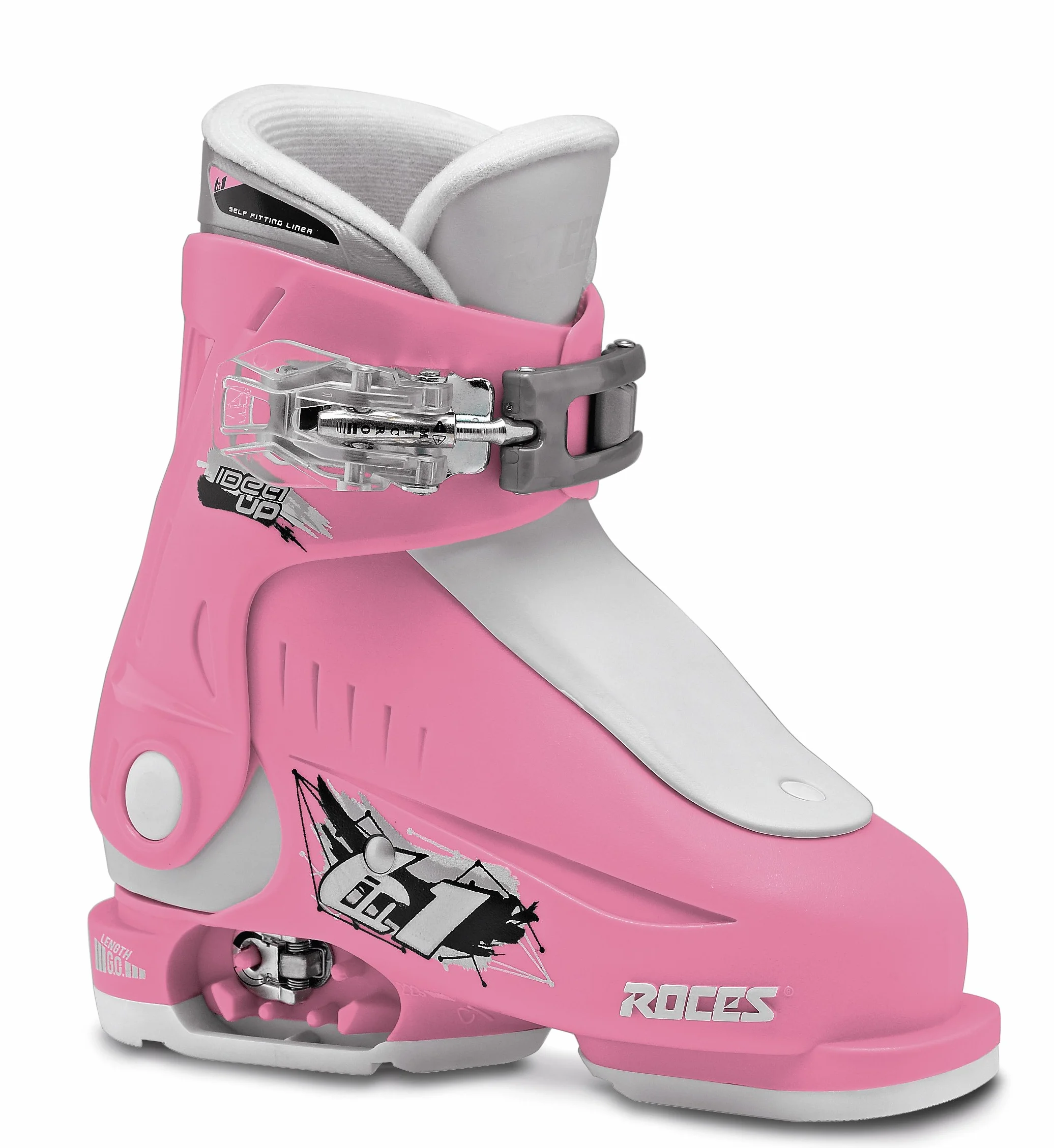 Roces Kinder Idea UP 16.0-18.5 Kinderskischuh-Verstellbar, Blue-White