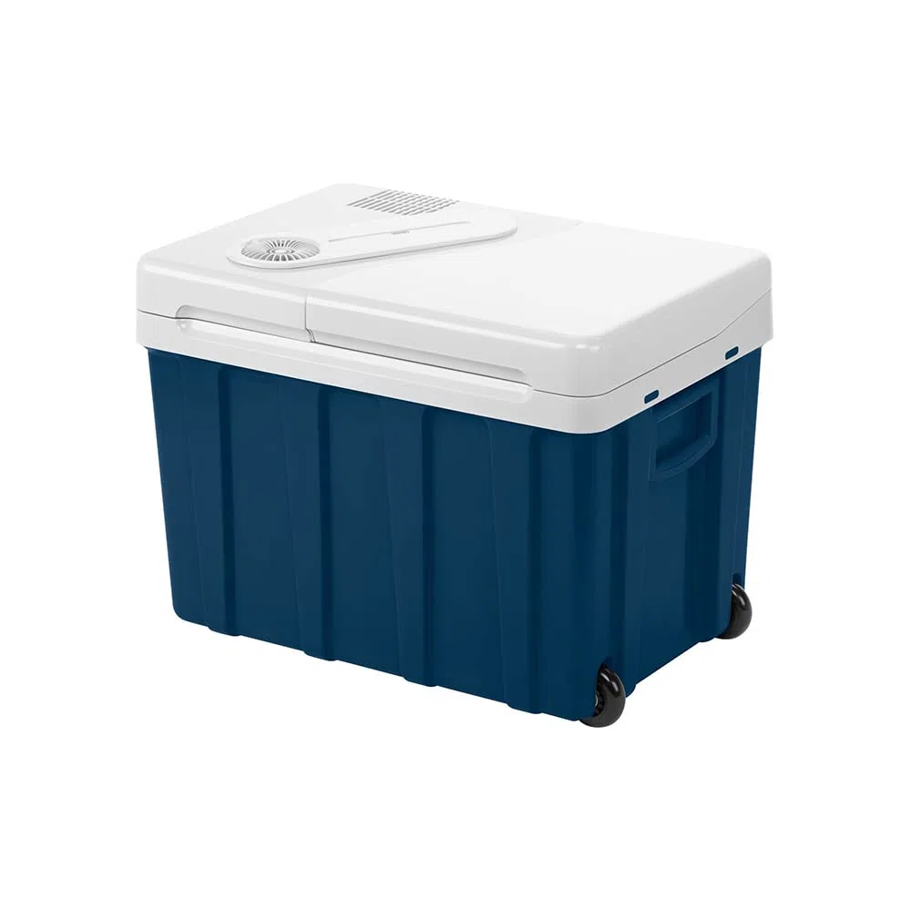 Mobicool MQ40W elektrische Kühlbox 39L 12V 230V mit Rollen und Telekopgriff