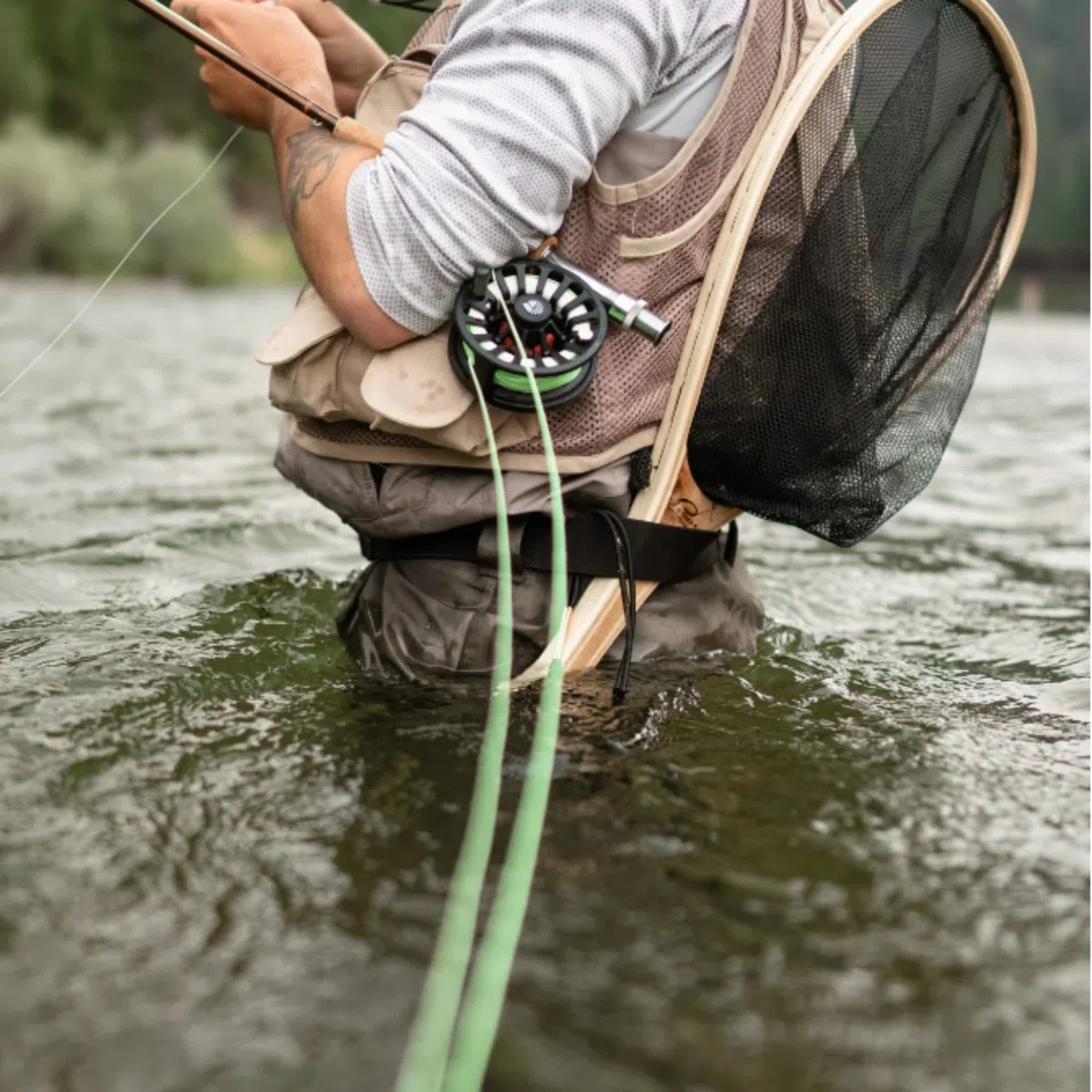 Redington Original Fliegenfisch-Set, 2,7 m Rute, Crosswater Rolle, Fliegenschnur, Vorfach und Tragetasche