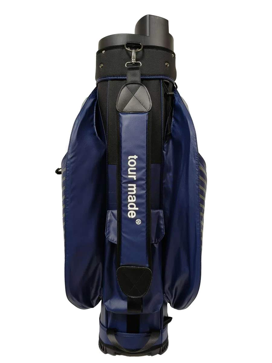 Tour Made Organizer Golfbag wasserdicht Herren & Damen I kein Schlägerklappern Dank Silencer I durchg. Schlägerbahnen bis zum Boden I große Kühltasche