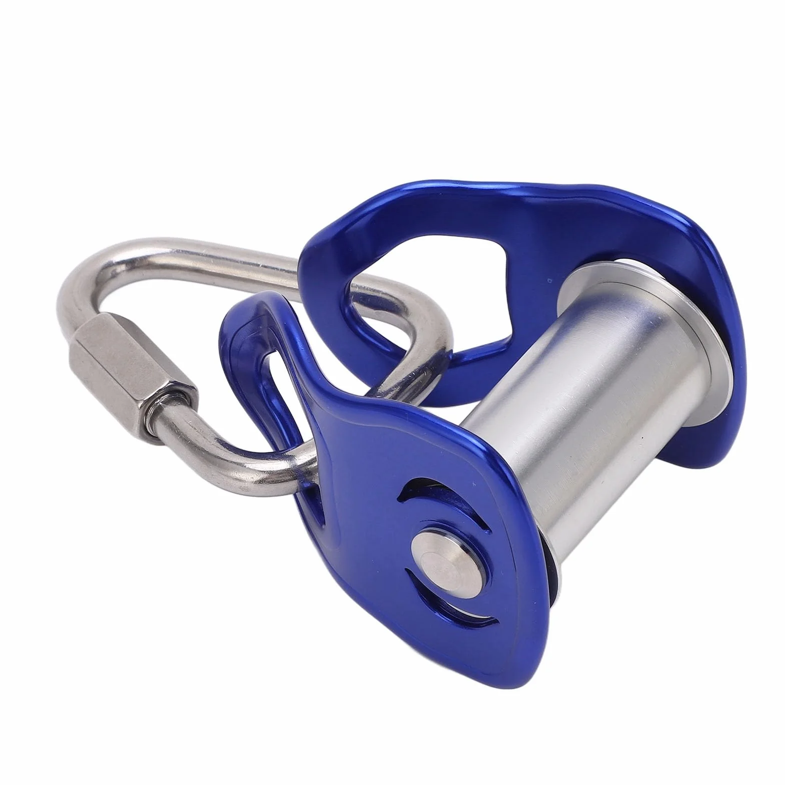 Slackline-Umlenkrolle aus Aluminiumlegierung für und Erwachsene, Outdoor-Sport-Umlenkrolle Zipline, Leicht Gleitend, Vielseitig Einsetzbar Zipline