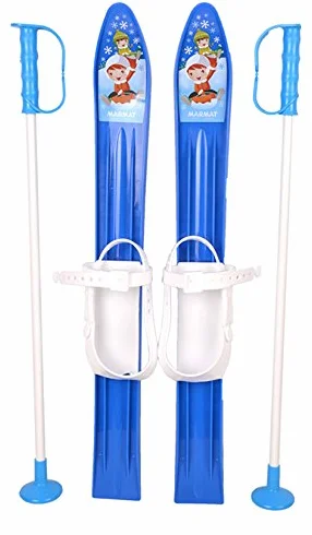 molti KINDERSKI SKI für Kinder mit BINDUNG mit Stöcken 5 Farben 60cm