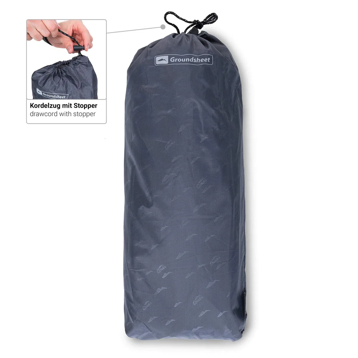 qeedo Zeltunterlage Quick Villa 5 Familienzelte und Quick Motor Busvorzelte, Groundsheet, Schutz vor Nässe u. Schmutz