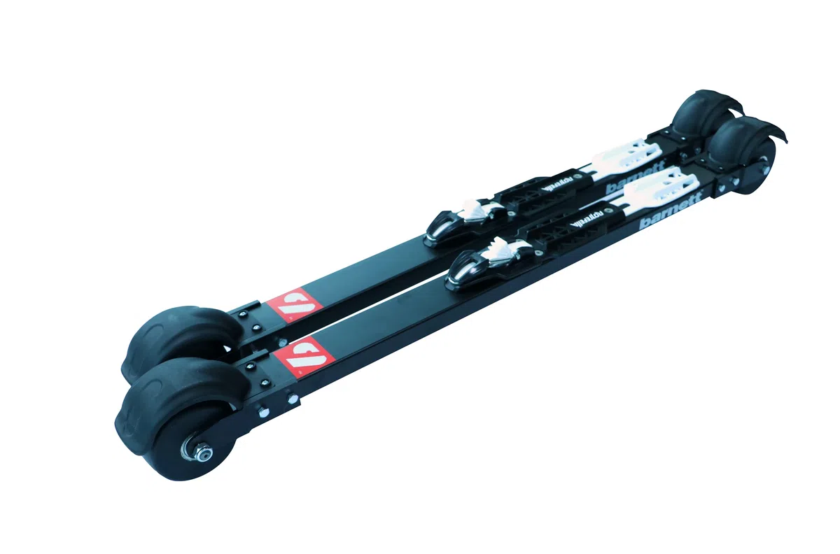 RCE-700 Bindung NNN Rollski klassisches Training mittlere Räder Schwarz