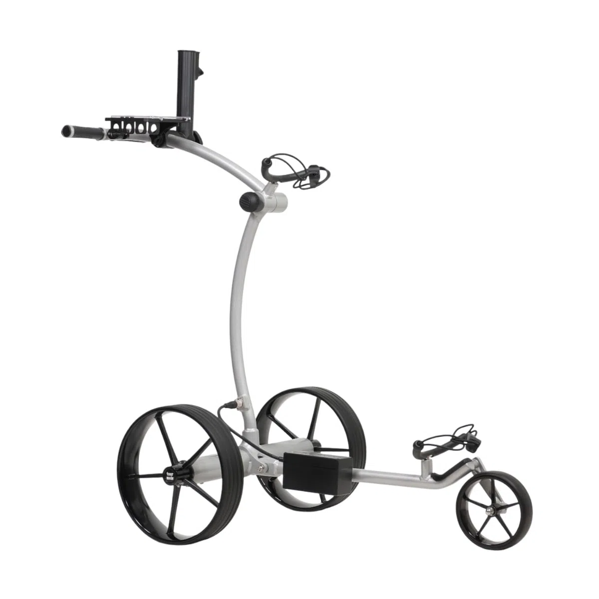 tour made RT-630 / RT-630S Golftrolley Elektrisch I Dual Motor I Rückwärtsgang I Bergabfahrbremse I Lithiumakku für 27-36 Loch I viel Zubehör I Deutsche Markenqualität