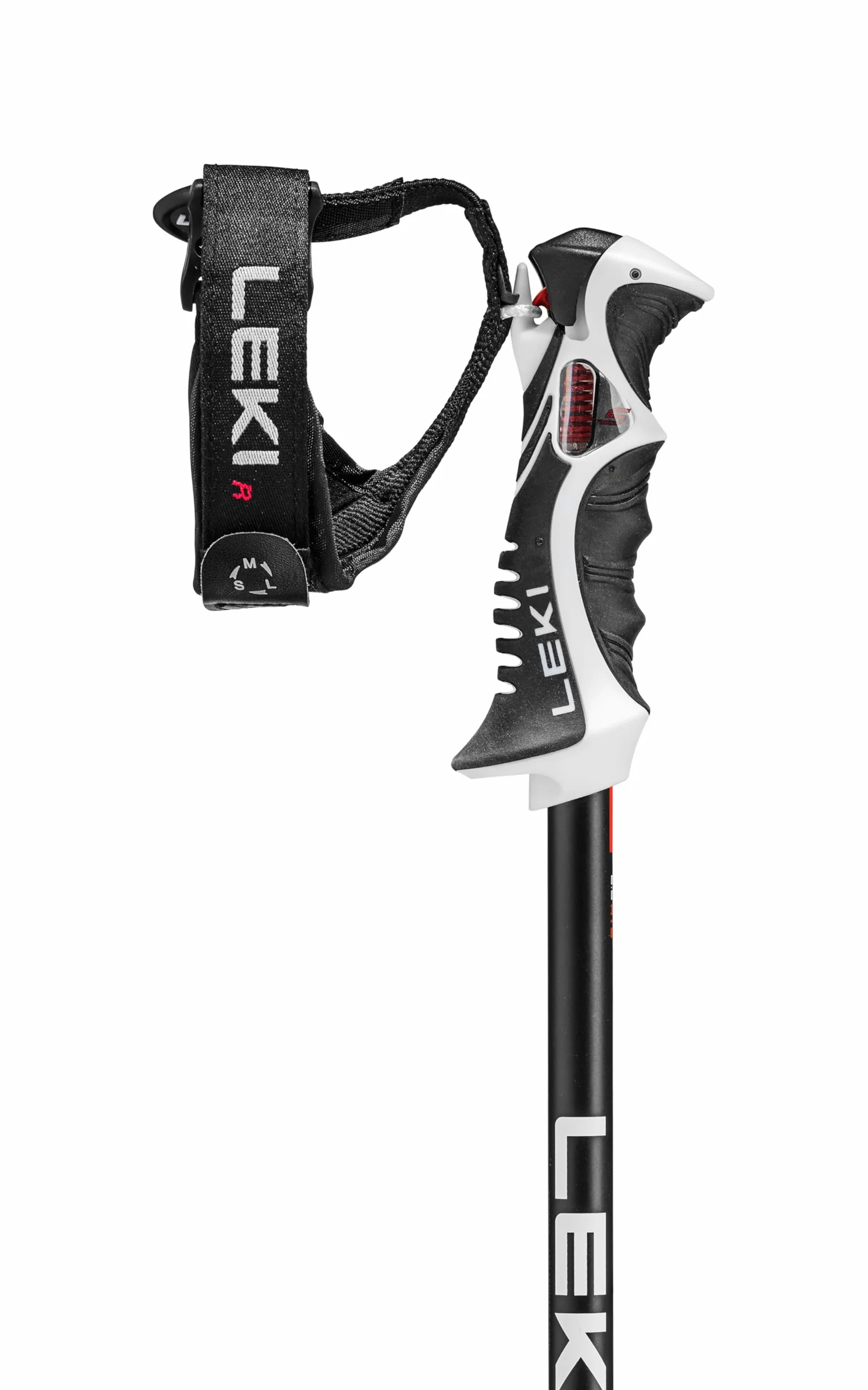 LEKI Bold LITE S Stöcke 2025 Dark Anthracite/Bright red/Black