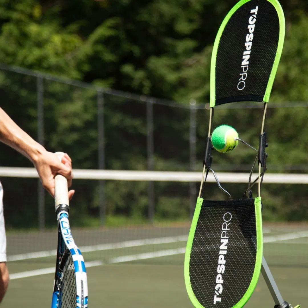 TopspinPro Tennis Trainer | Das Original | Topspin in nur 2 Minuten am Tag Lernen | Einzigartiges Tennis Training & Schnelle Ergebnisse | Bekannt und bewährt in 127 Ländern