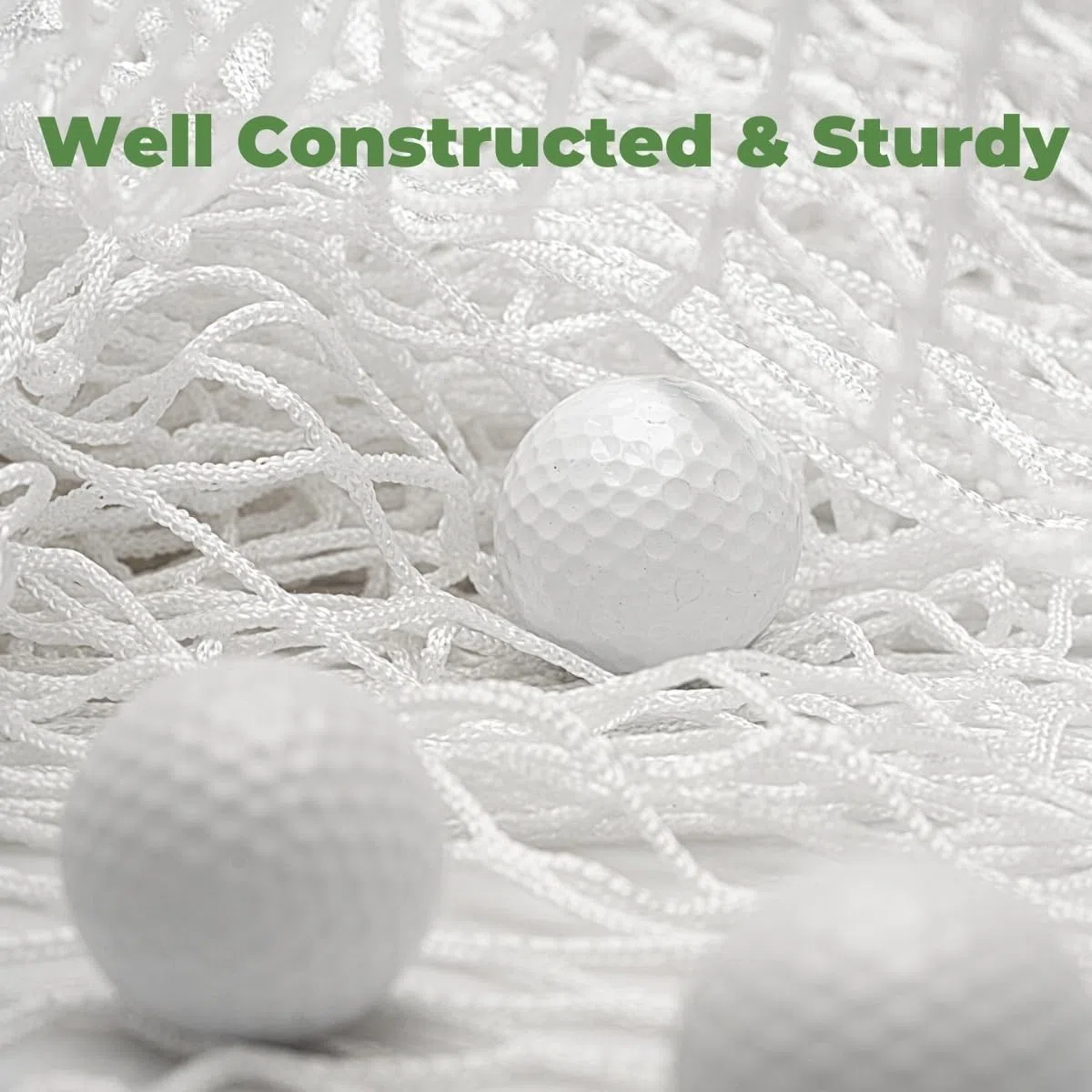 Golf-Netzmaterial, 3 x 3 m, 3 x 4,5 m, 3,4 x 50,8 m, Golf-Schlagnetz für Hinterhof, Sportnetz-Barriere für Sport