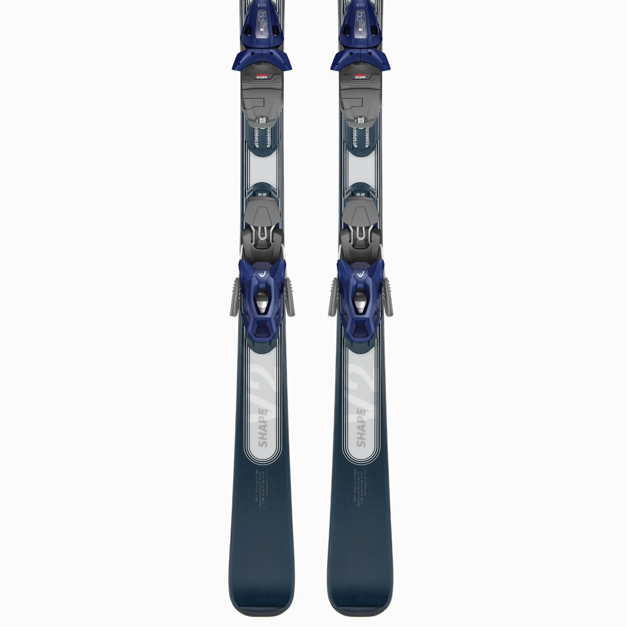 HEAD Shape V2 Ski für Anfänger bis Fortgeschrittene - Herren & Damen Ski - Einfacher Kurvenaufbau und maximale Kontrolle - Voreingestellte Bindung