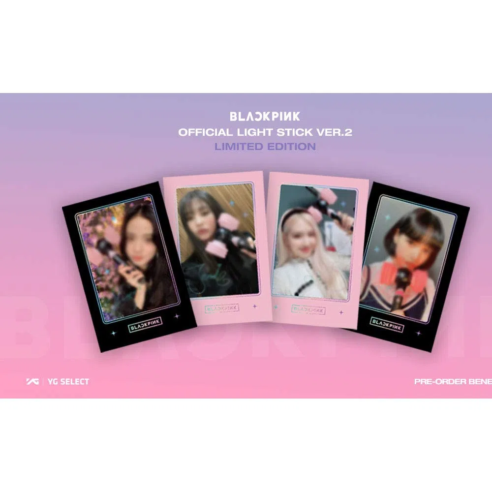 YG Ent Blackpink Official Lightstick Version 2 Limited Edition