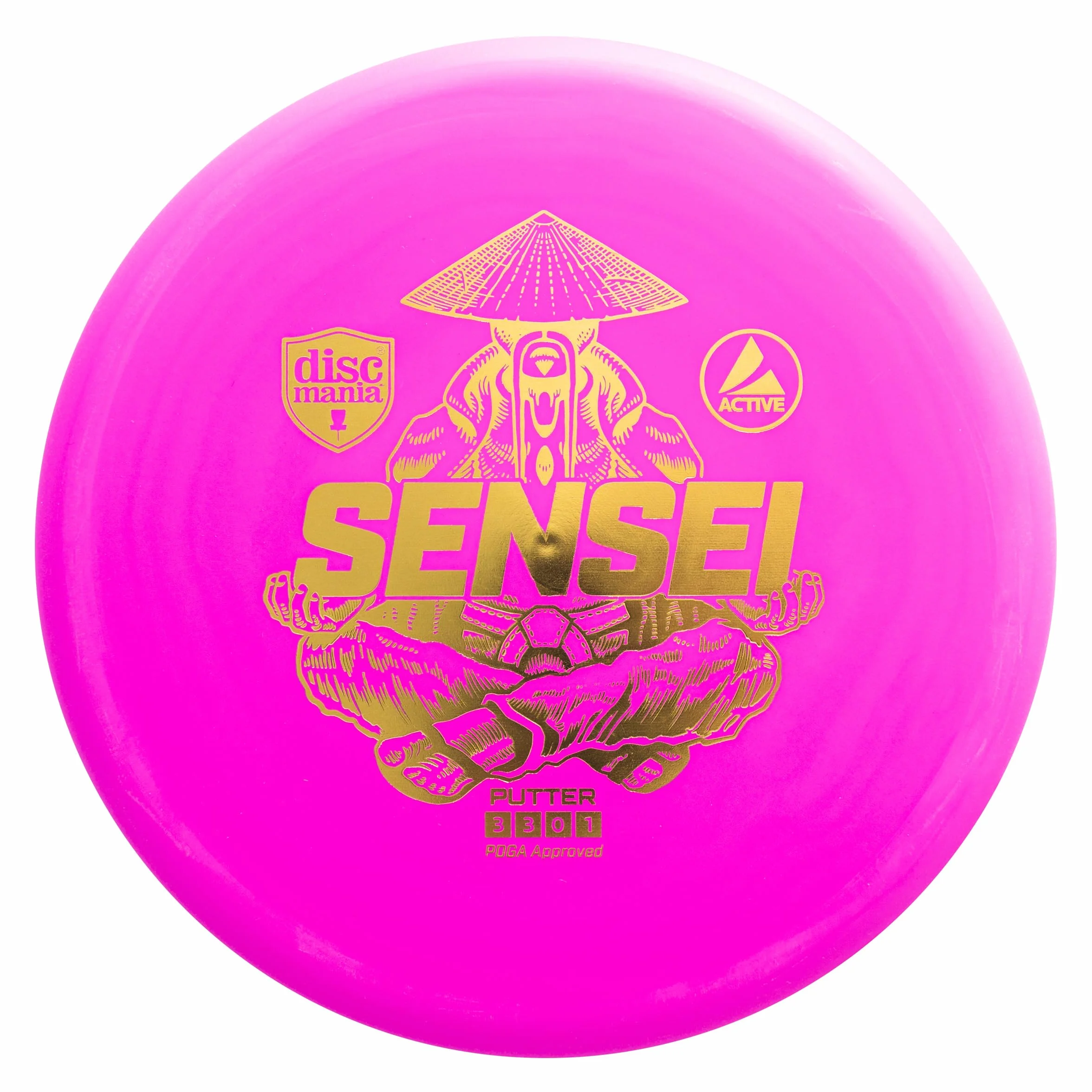 Discmania Disc Golf Active-Line Sensei Putter Rosa, Unisex
