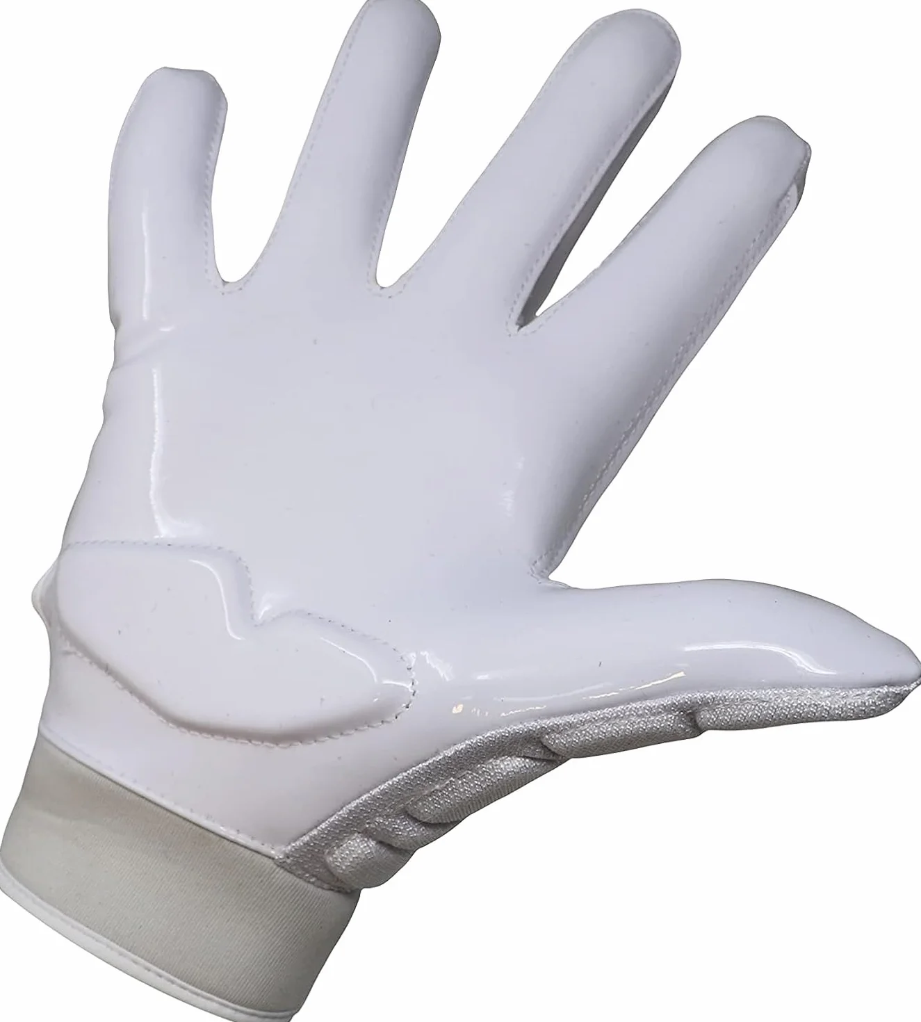 BARNETT FLG-03 American Football Handschuhe Linemen Profi, OL,DL, Weiß (2XL)