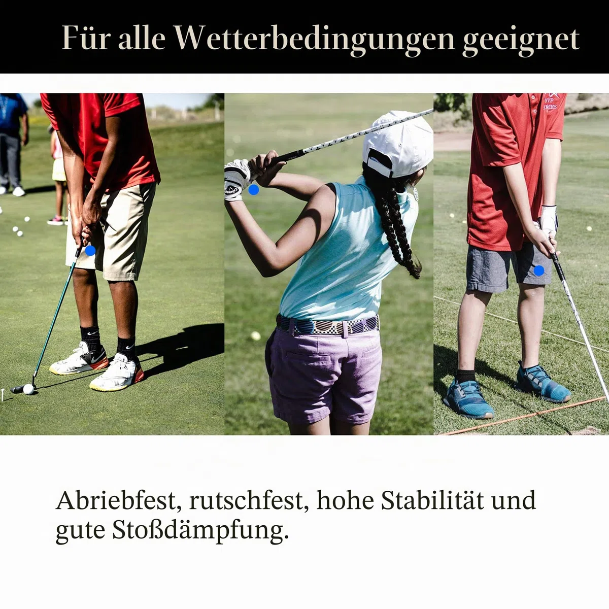 Mile High Life Golfgriffe, 13 Stück/3 Stück, Allwetter-Golfschlägergriffe aus weichem Gummi, hohe Stoßdämpfung, verbesserte Traktion, Standard, mittlere und Jumbo-Größe (Kern 1,5 cm - 1,5 cm)