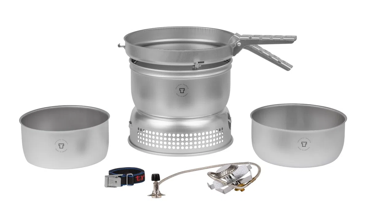 Trangia 25-1 UL/D Ultralight Topfset mit Spiritus Sturmkocher - groß - Duossal