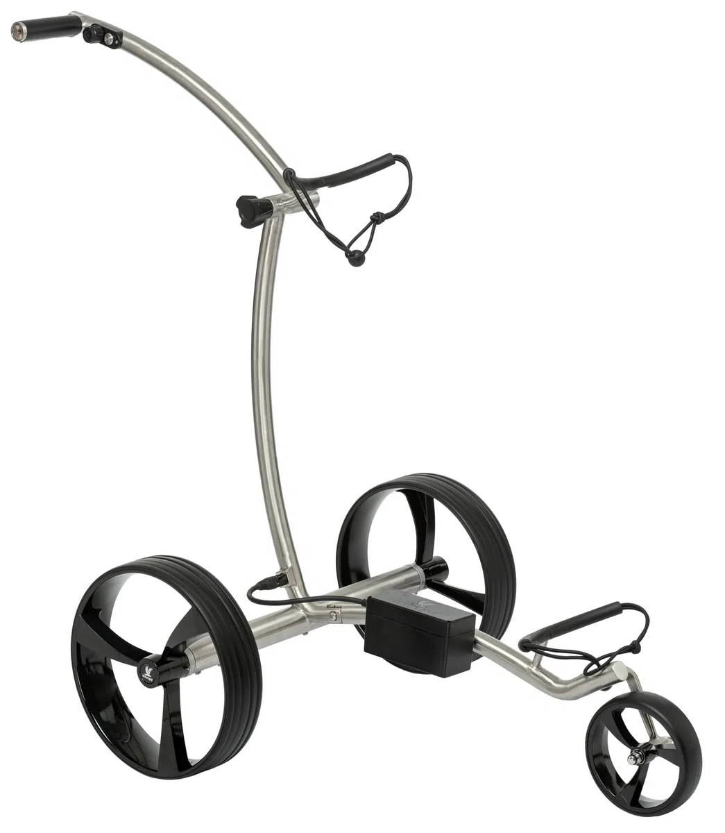 Leisure Golf Elektro Golftrolley Ikarus Curve 2.0 Gebürstet