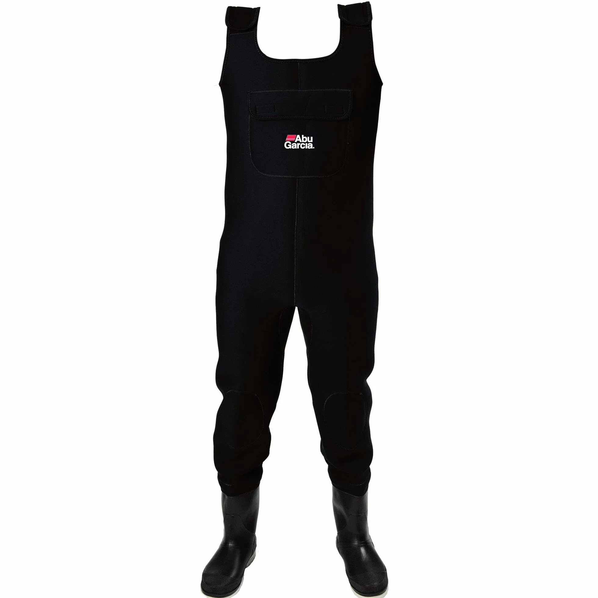 Abu Garcia Neopren-Angelwathose - wasserdichte Wathose mit integrierten Stiefeln und Filzsohlen für maximalen Grip - isoliert und langlebig für Kaltwasserfischen und Outdoor-Aktivitäten, S-XL