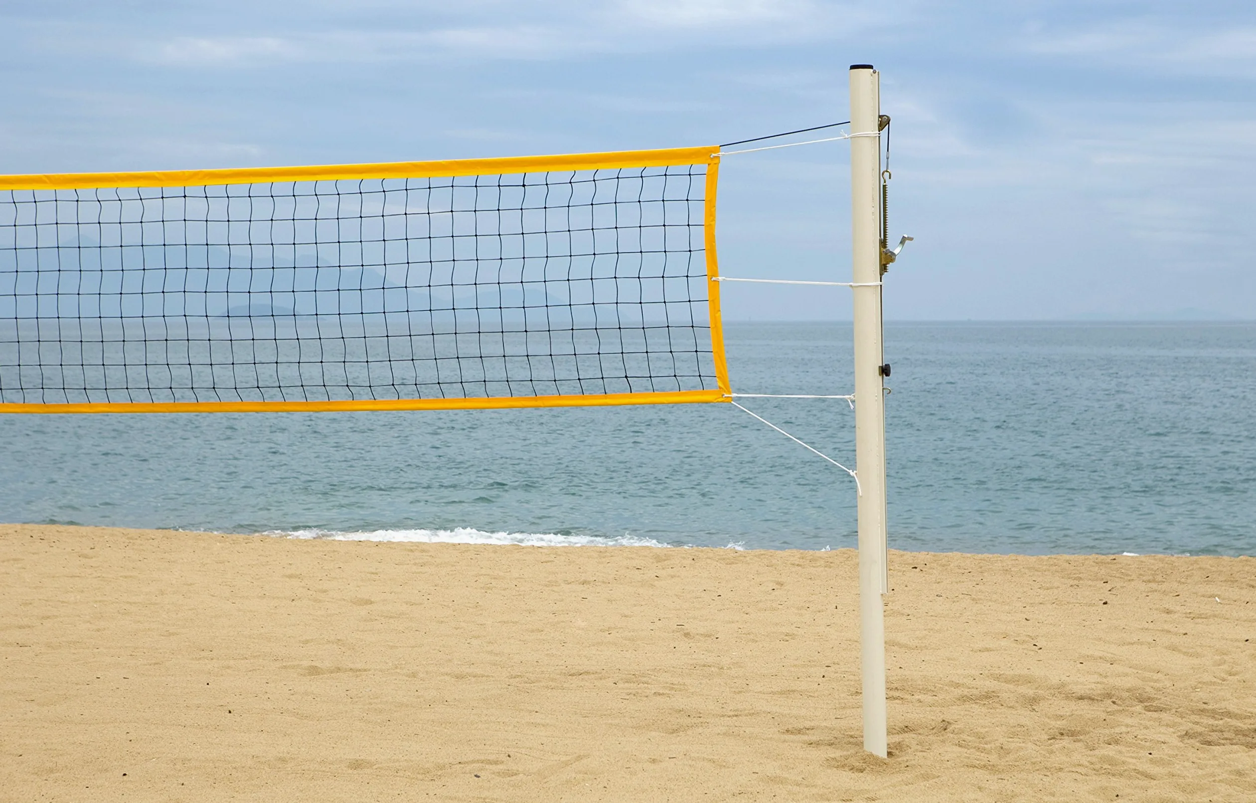 POWERSHOT Beach Volleyballnetz - Wettkampf - 8,5 x 1 m - 3 mm - MIT VERSTÄRKTEN RÄNDERN