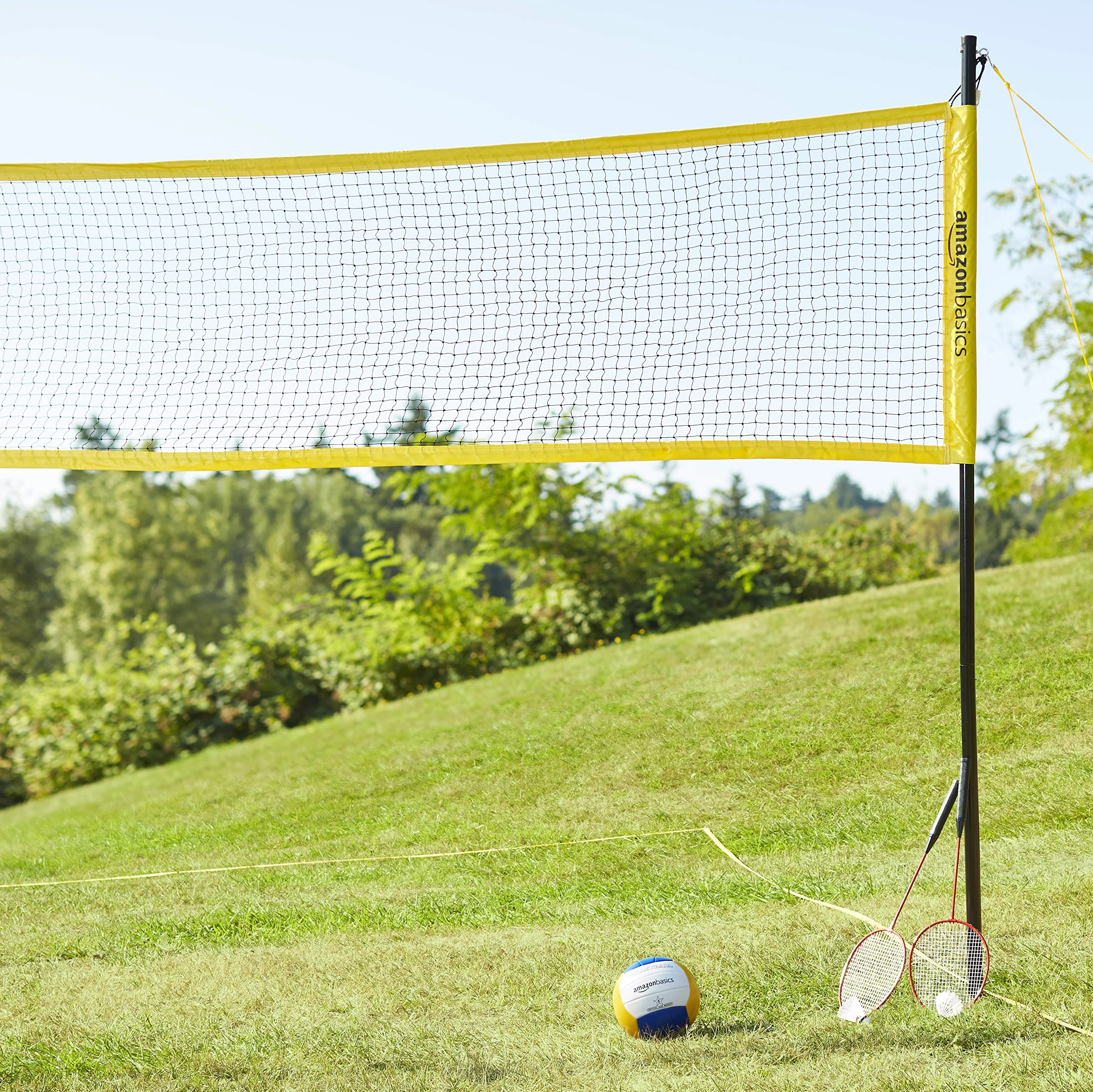 Amazon Basics Volleyball-Badminton-Kombiset