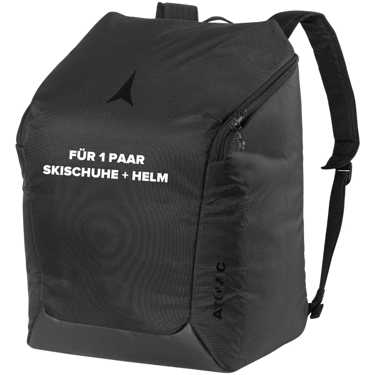 ATOMIC Boot & Helmet Pack I Hochwertige Skischuhtasche mit Helmfach I Wasserabweisender Skischuh-Rucksack aus 600D Polyestergewebe I Kompakte Skitasche mit gepolstertem Rückenpanel