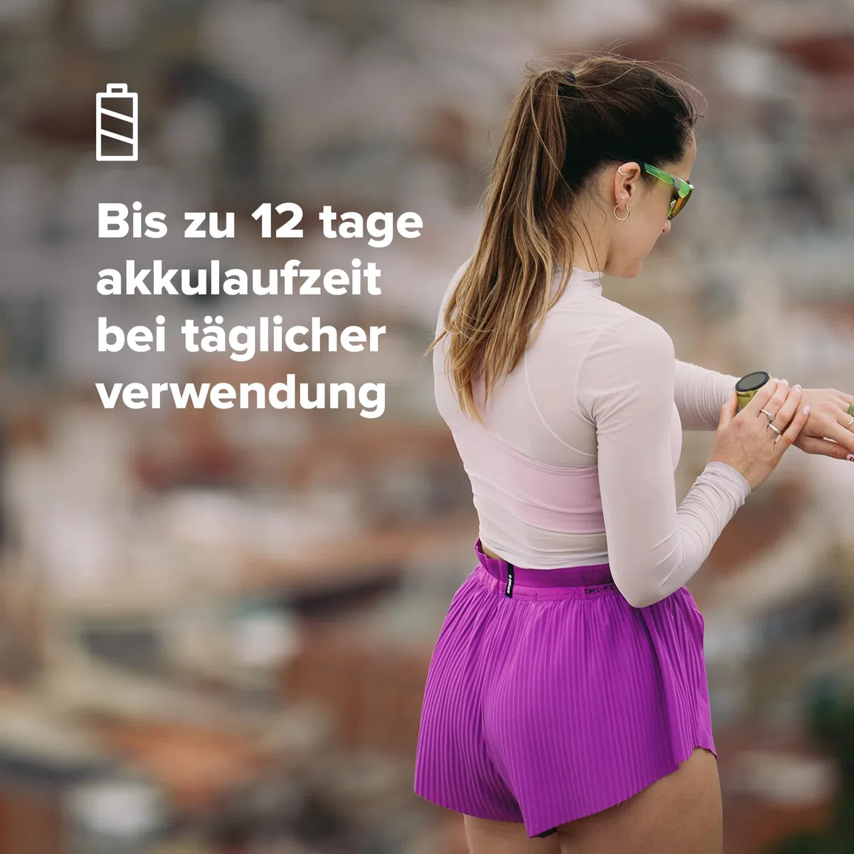 SUUNTO Run GPS-Laufuhr, 1,32" AMOLED-Touchscreen, Leichtgewicht, Multisport, Aktivitätentracker, Präzises GPS, Herzfrequenz-/Schlaf-Tracking, 12 Tage Akkulaufzeit, 4GB Offline-Musikspeicher