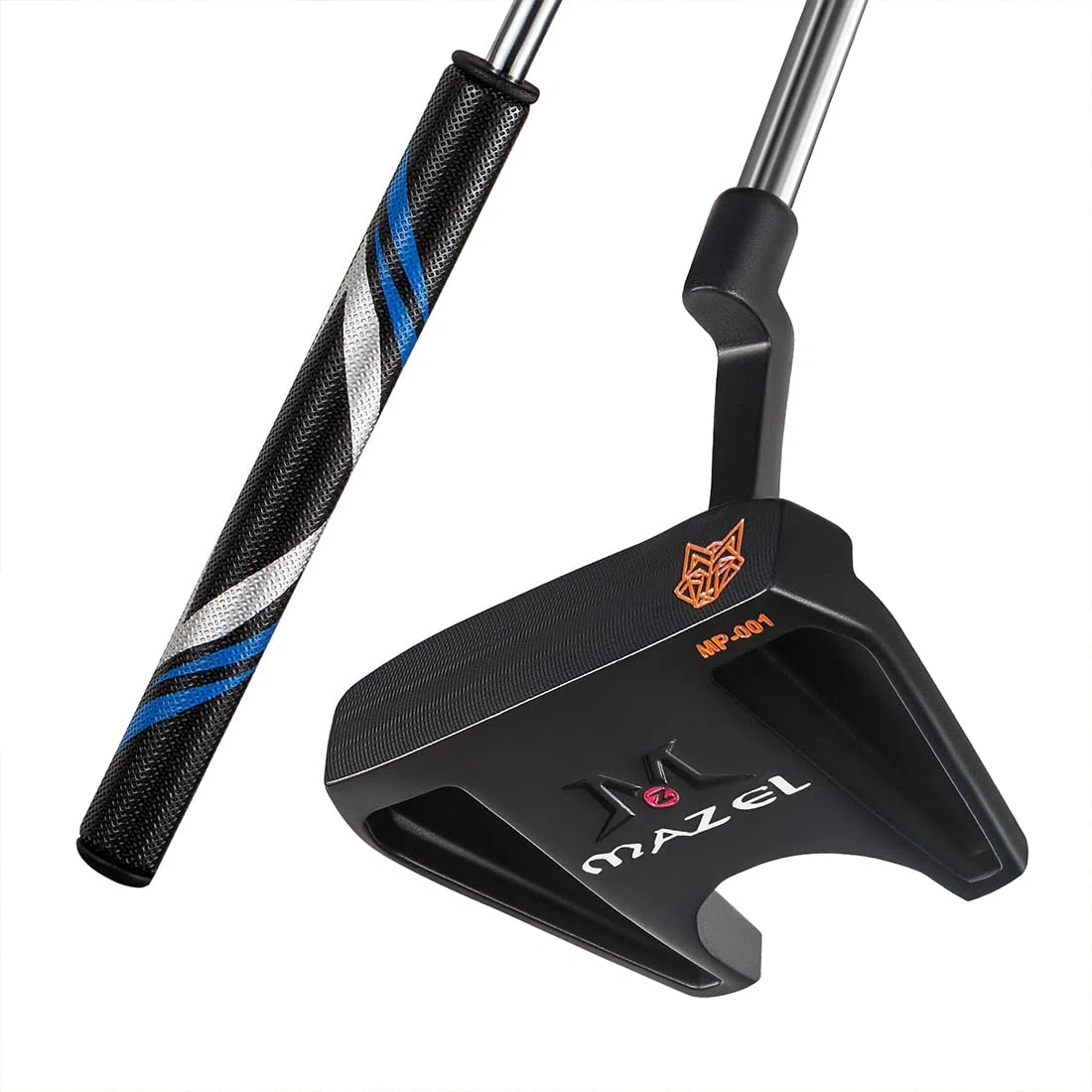 MAZEL Golf-Putter für Herren, rechte Hand, 89,9 cm, Double Bend Face Balance Mallet Putter MP-001,MP-002