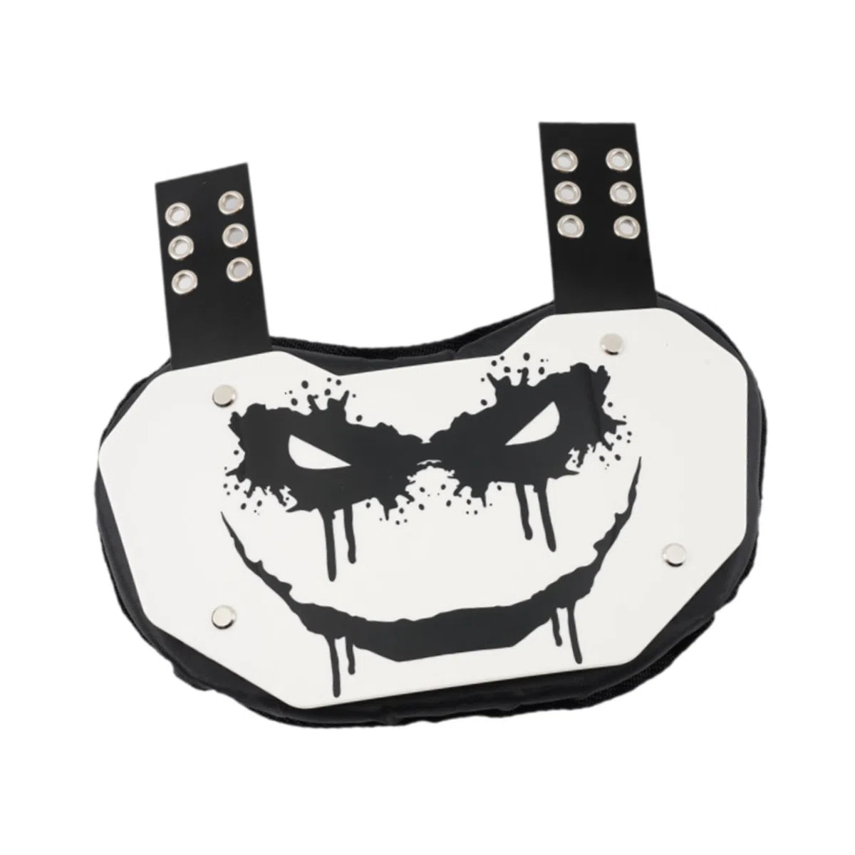 rockible Football Backplate, Professioneller Jugend-Fußball-Rückenprotektor, Football Back Pad, Rugby Back Pads Atmungsaktiv, Rückenprotektor Hochschlagfester Schutzteller für Trainingsspieler