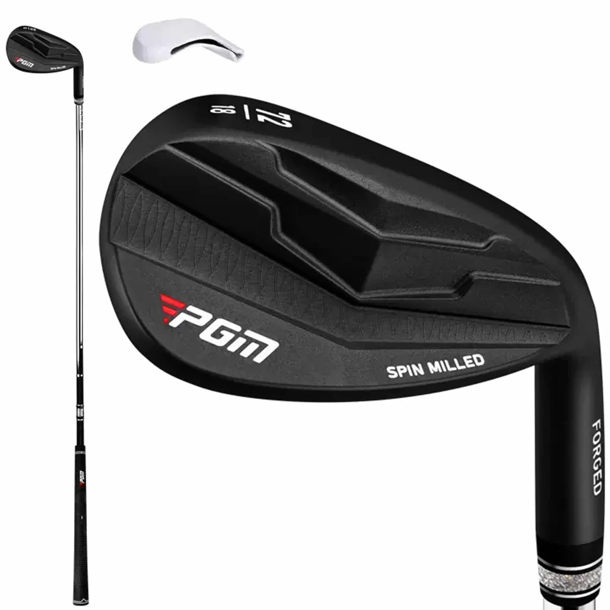 PGM 72 Grad Premium Sand Wedge, Lob Wedge für Männer & Frauen - CNC Textured - Bunker Buster Escape Bunkers and Save Strokes Around The Green-High Loft Golf Club