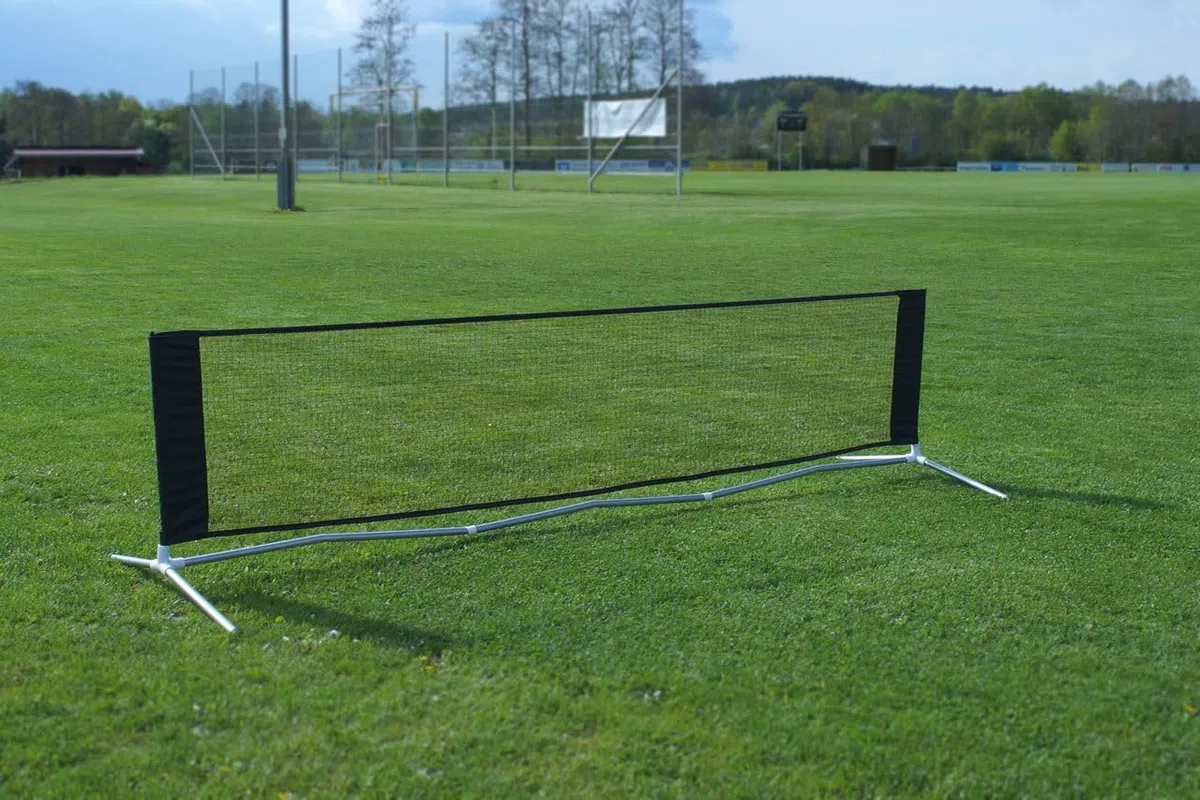 ELF Sports Fußball-Tennis Netz, 6,00 m mit Standfüßen