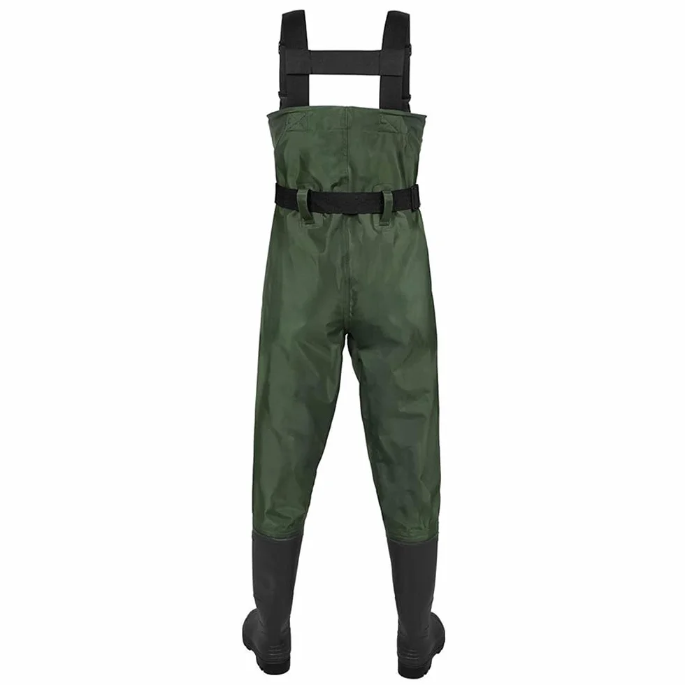 Night Cat Wathose Herren Damen Frauen Wathose mit Stiefeln wasserdichte Atmungsaktive Crosswater Waders