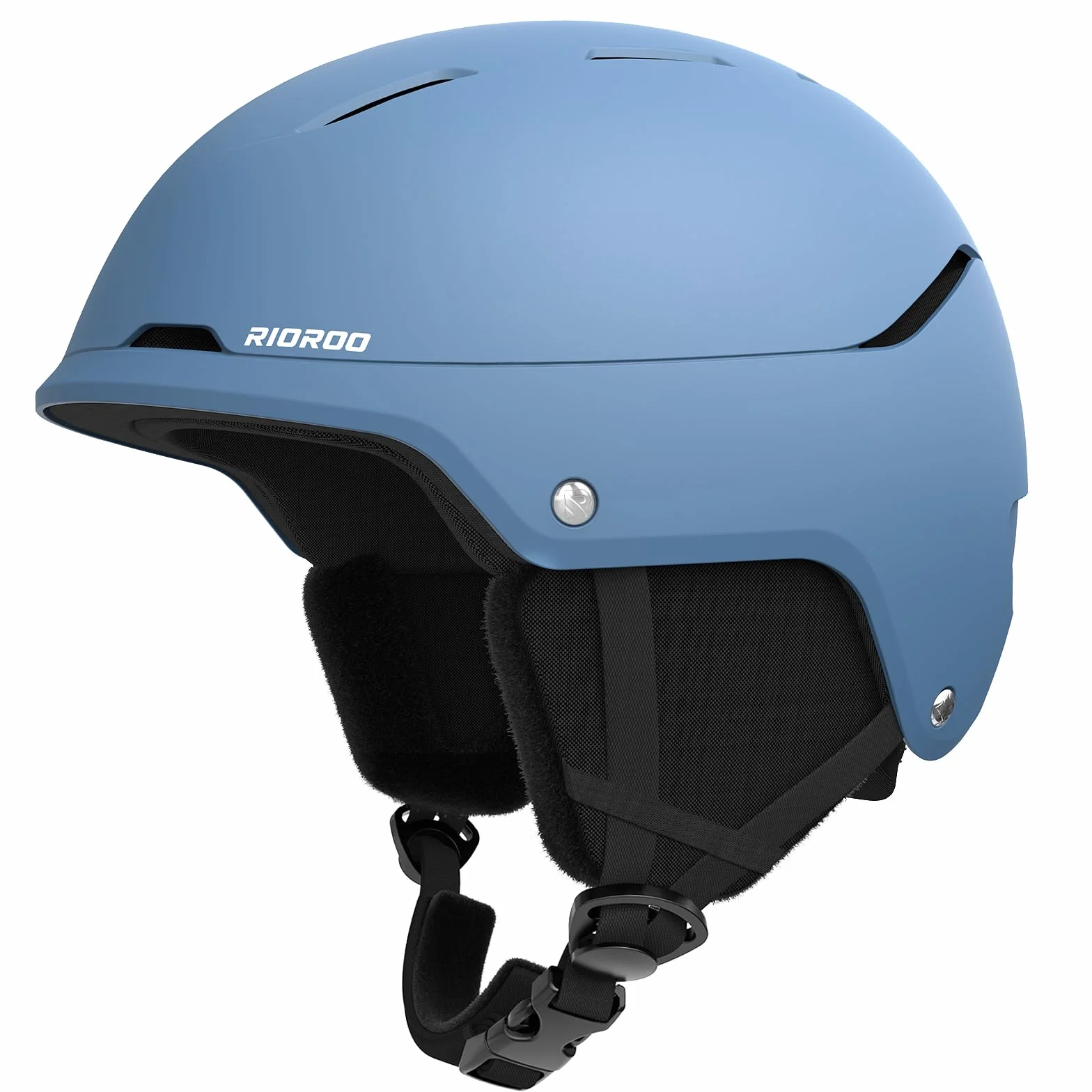 Skihelm, Skihelme Herren Damen Jugendliche Größenverstellbar,Warme Flusen-Ohrpolster Snowboardhelm,Leichter Ski Helm mit Verstellbarem Belüftungssystem,Kompatibel mit Einer Skibrille