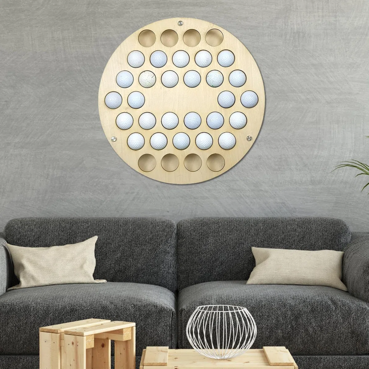 Golfball-Display-Ständer | Kreatives Holz-Golfball- | Golfball-Aufbewahrungsregal für Golfbälle | Präsentationsständer für Pel