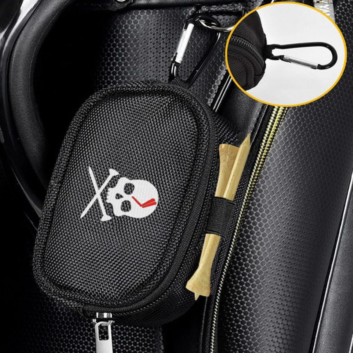 Golfball-Hüfttasche,Golfball-Aufbewahrungshalter, Gürteltasche,Mini-Gürteltasche,Golfball Aufbewahrungstasche,Golfball-Tragetasche,Golf Tee Bag, Golfball Tasche