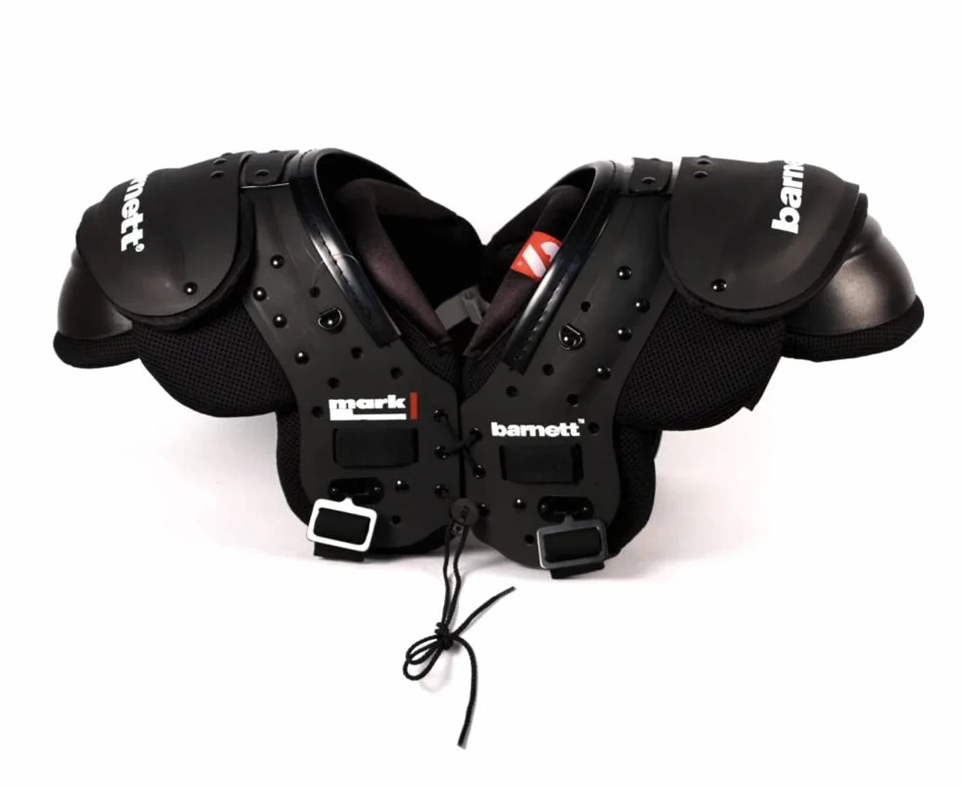 BARNETT Mark IV Fußball-Schulterstütze, FB-LB-Te-OL-DL, Farbe Schwarz (XL)