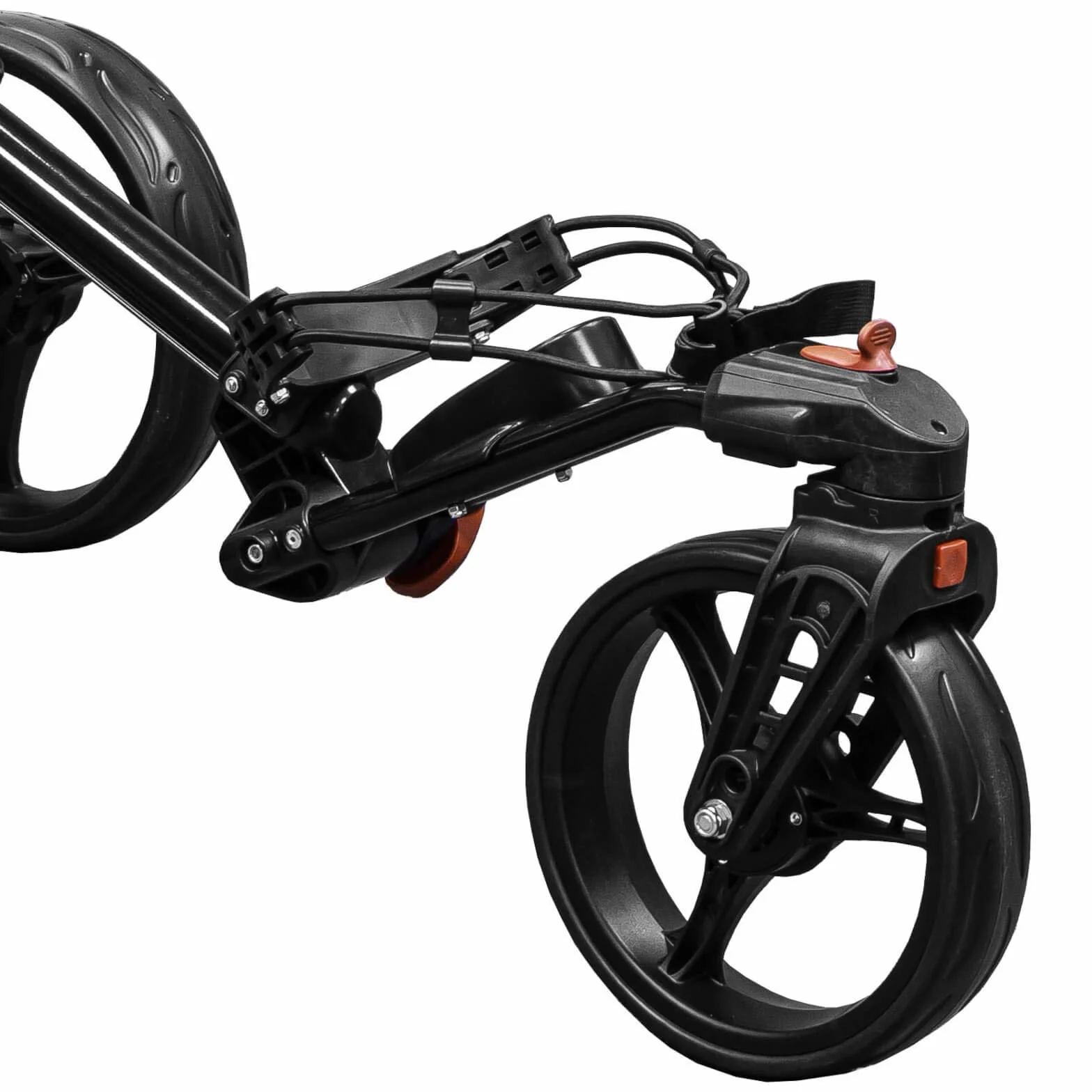 Unisex Compact+ 360 Golftrolley, Anthrazit/Rot, Einheitsgröße