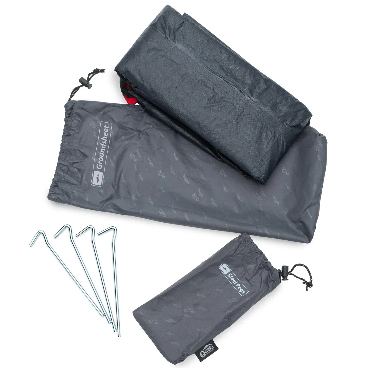 qeedo Zeltunterlage Quick Villa 5 Familienzelte und Quick Motor Busvorzelte, Groundsheet, Schutz vor Nässe u. Schmutz