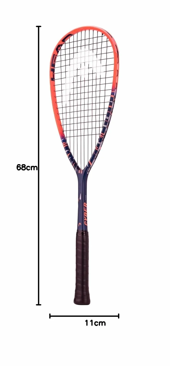 HEAD Cyber Tour Squashschläger, orange/Blue