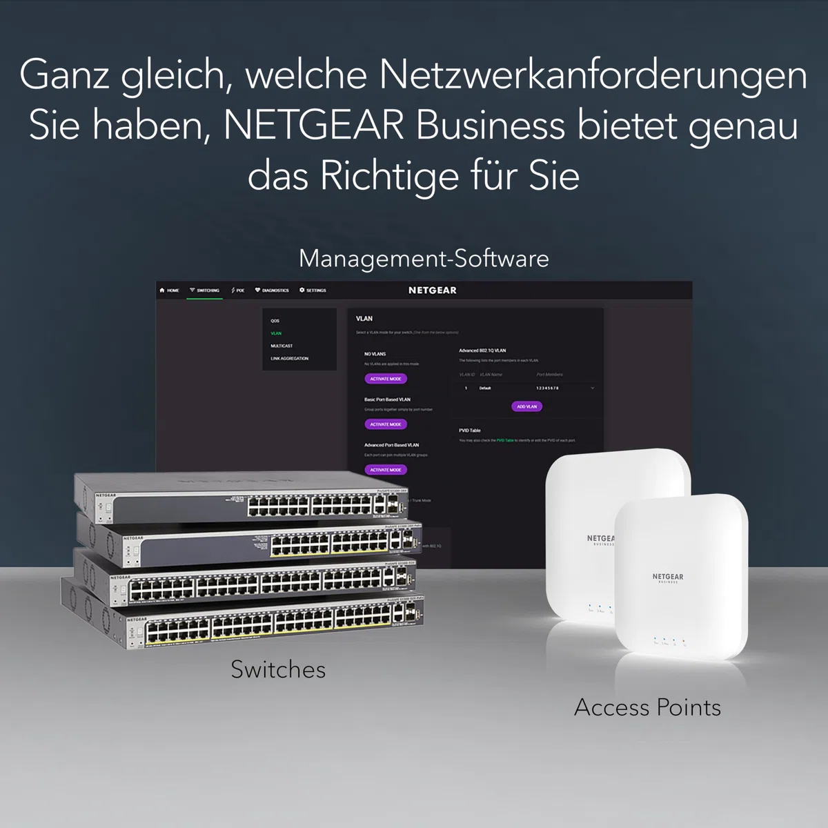 NETGEAR 5-Port Multi-Gigabit Ethernet Plus Switch (MS305E) – Managed, mit 5 x 1G/2,5G, Desktop- oder Wandbefestigung und eingeschränktem Schutz über 5 Jahre