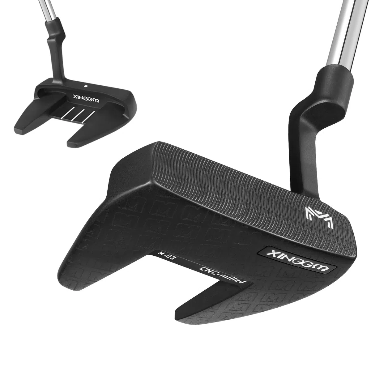 CNC Golf Putter for Men Right Handed,Blade/Mallet Putters,Golf Head Cover Included-34 Inches
